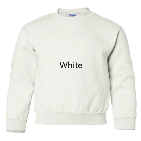 Highland Cow YOUTH Sweatshirt Case IH Farm Girl Embroidered Crewneck - Picture 6 of 6